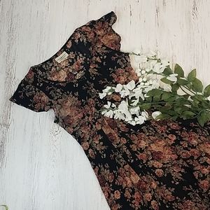 Denim & Supply Vintage Inspired High Low Dress